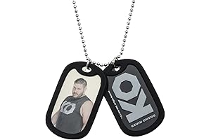 Kevin Owens Double Dog Tag Necklace: Unleash Your Rebellious Spirit