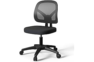 Ergonomic Small Office Desk Chair with Breathable Mesh