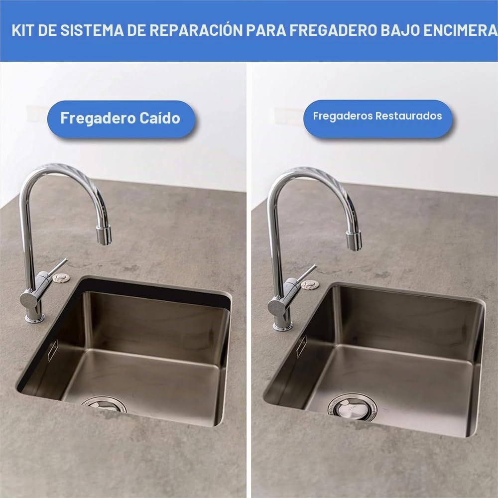 Soportes Para Fregadero Bajo Montaje, 4 Piezas Soportes Para Fregadero Bajo Encimera De Acero Inoxidable, Ajustable Pies De Cocina Para Fregadero De Cocina Y Baño