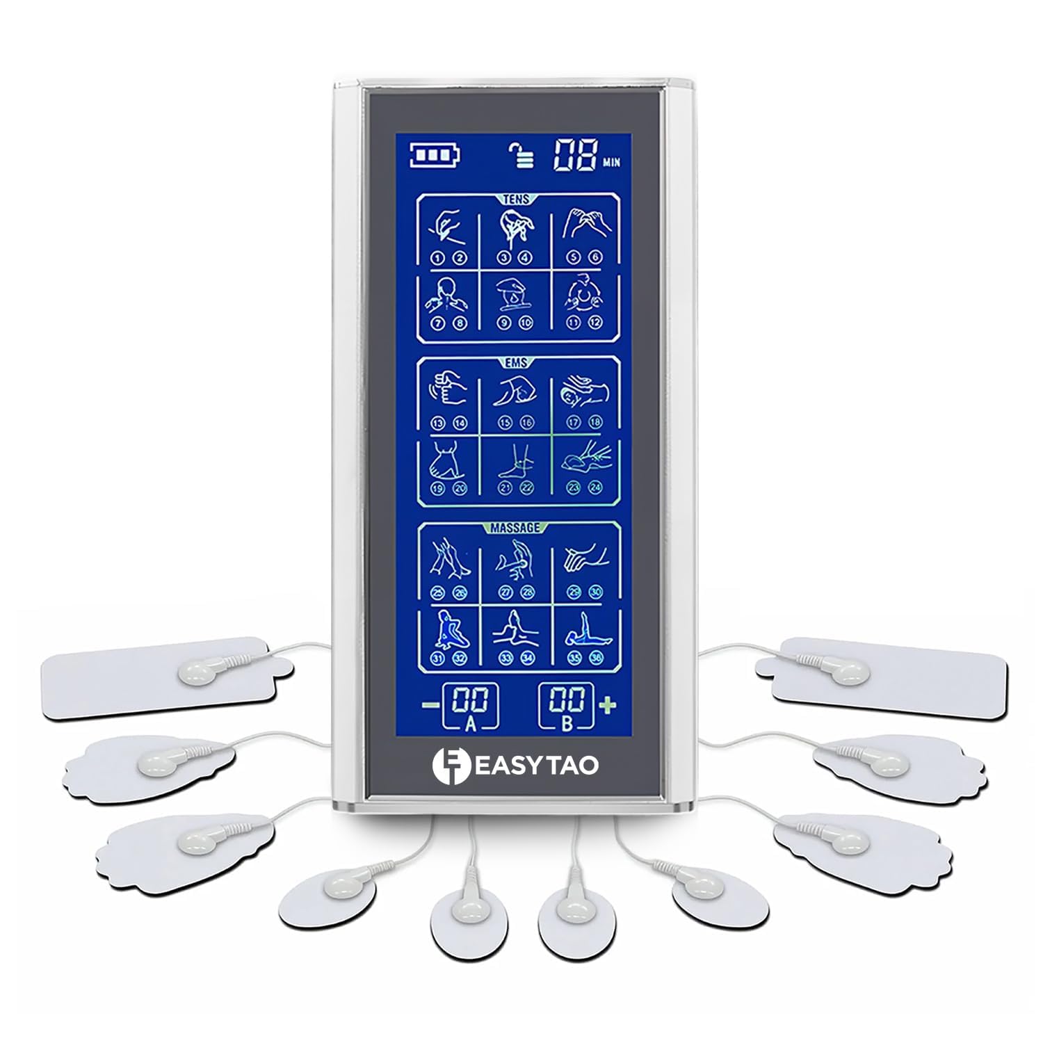 E T EASYTAO Masajeador Electrico, Maquina de Masajes Musculares Profesional
