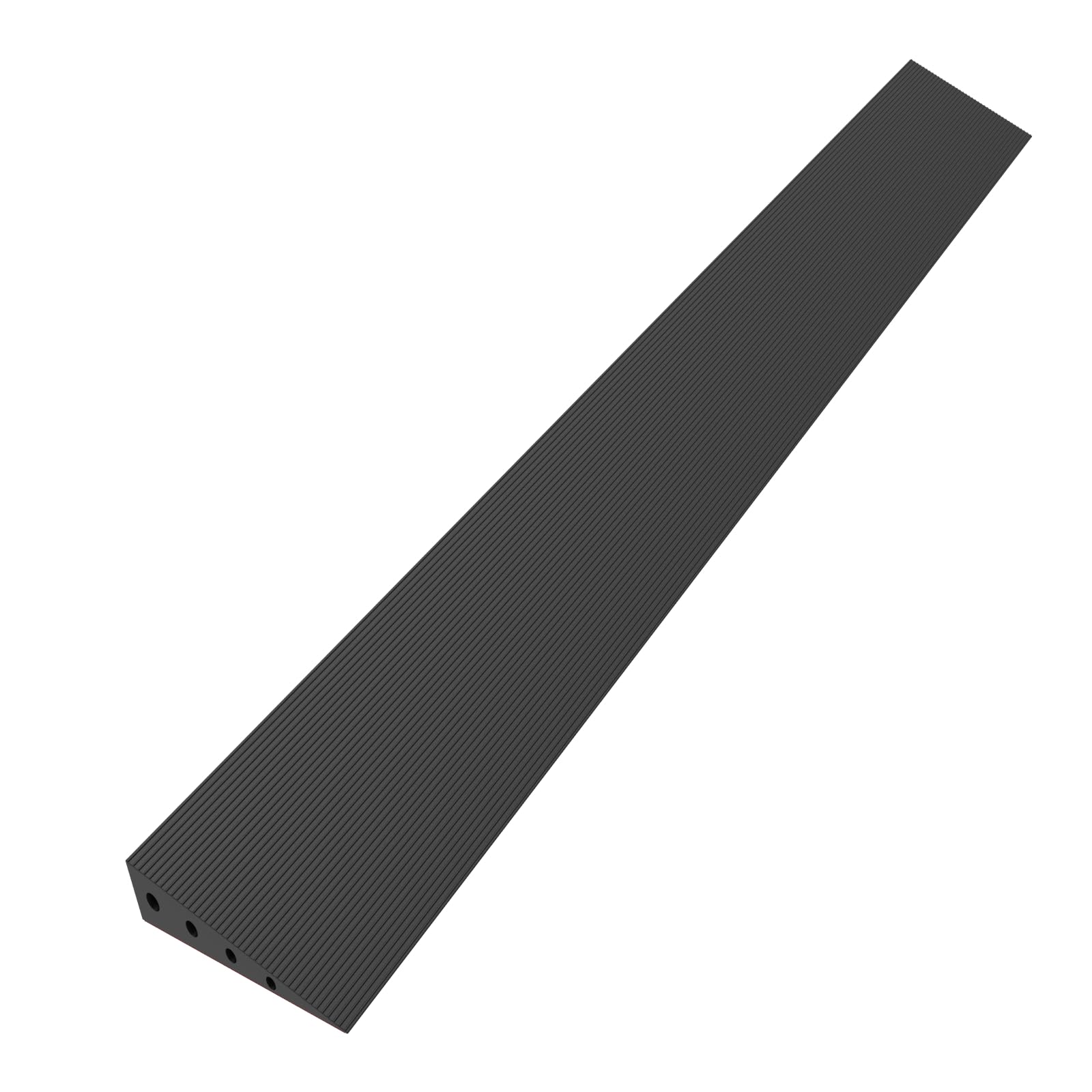 Photo 1 of 1.6" Rise Rubber Threshold Ramp for Doorways, Wheelchair Ramp for Home Entrance, Door Threshold Ramp for Wheelchairs, Walkers, Scooters, Strollers – Cuttable & Non-Slip Rubber Door Ramp
