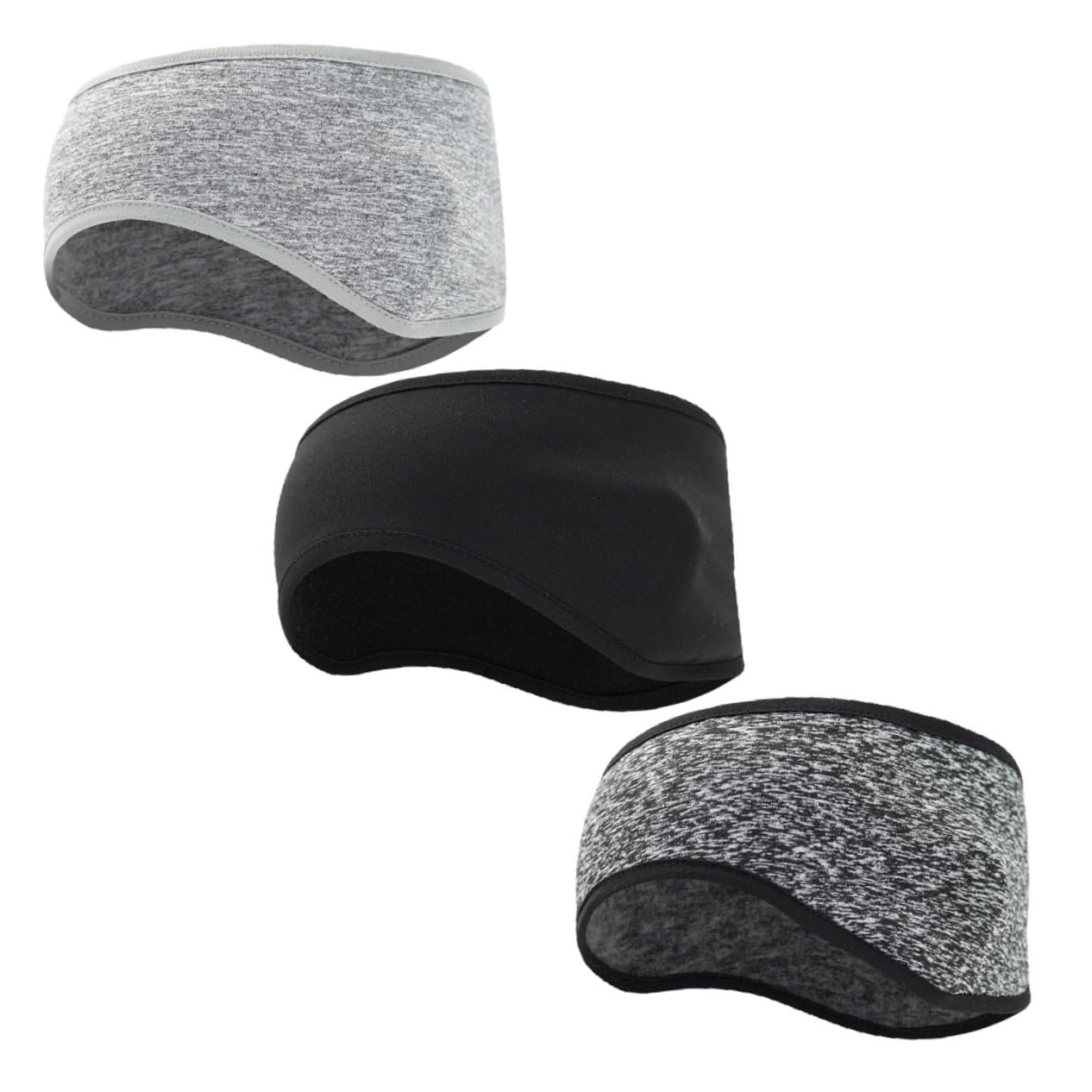 Kisangel Diadema Calentadora De Oídos para Invierno Protección Y Orejeras De Polar para Correr Y Actividades Unisex Y Óptima