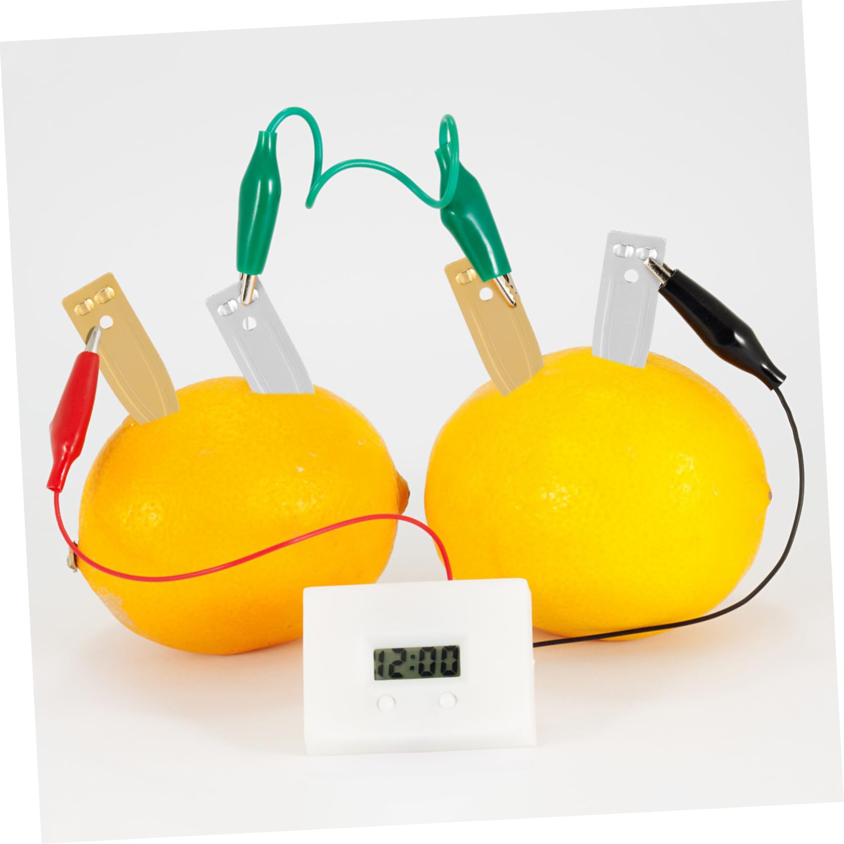 Cabilock 450 Piezas Tiras Electrodo Cobre y Zinc para Experimentos de Batería con Frutas Material Educativo Científico