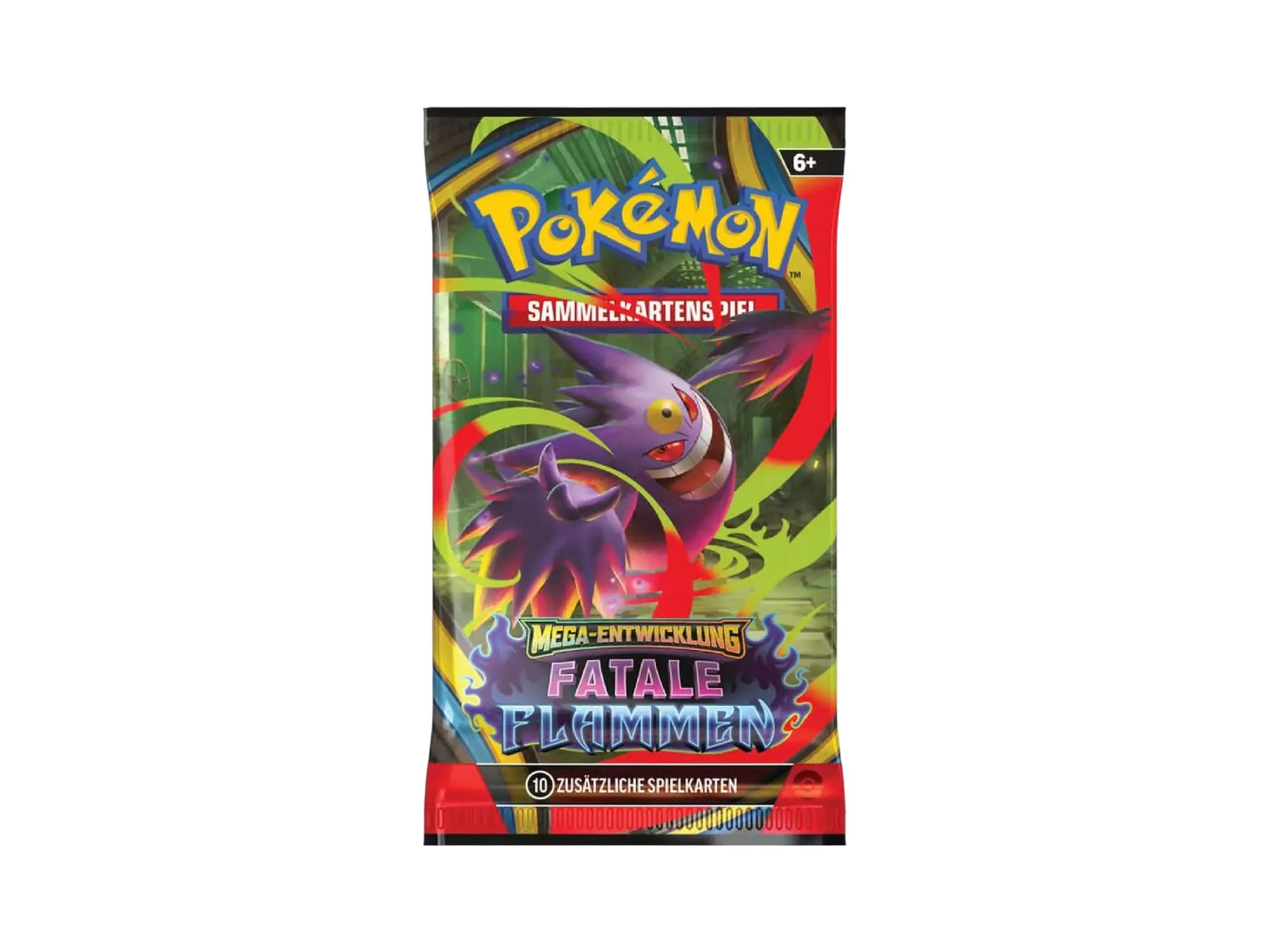Pokémon-Sammelkartenspiel: Boosterpack-Display Mega-Entwicklung – Fatale Flammen (enthält 36 Boosterpacks)