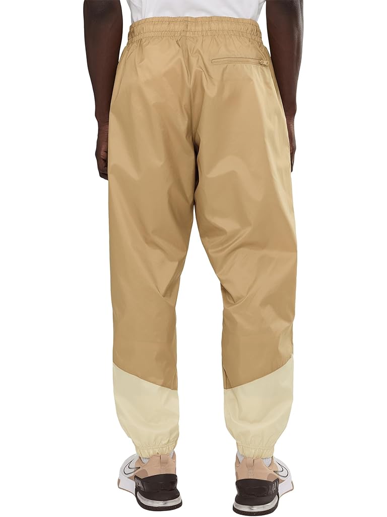 White Nike Windrunner Woven Lined Pants