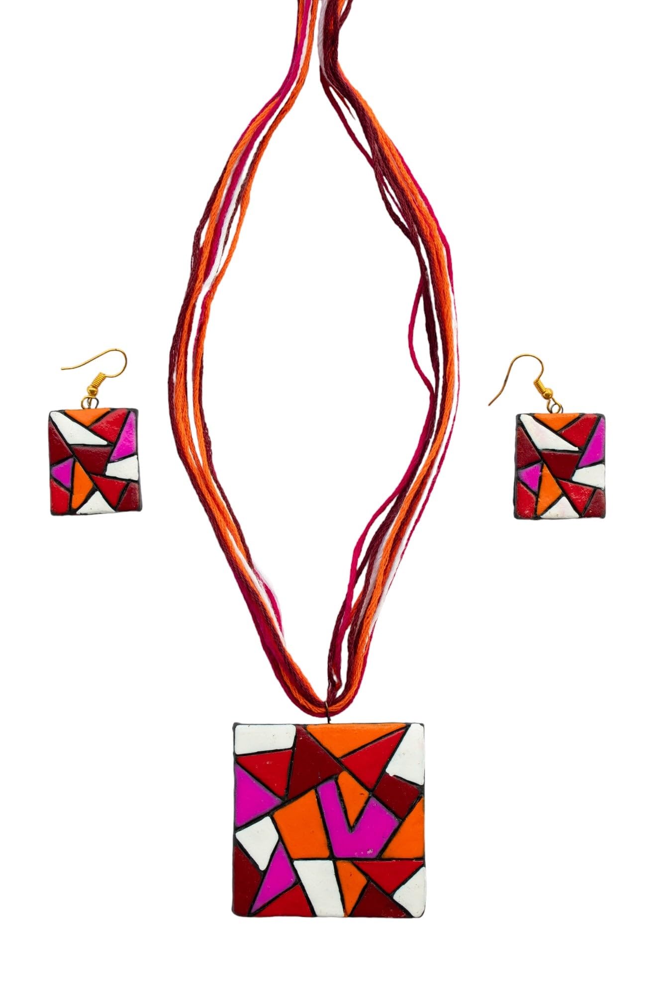 SHILPOGRAM® Handmade Terracotta Jewelry Set TRN136 (A3) (B0CVY5WLX6) Amazon Price History, Amazon Price Tracker