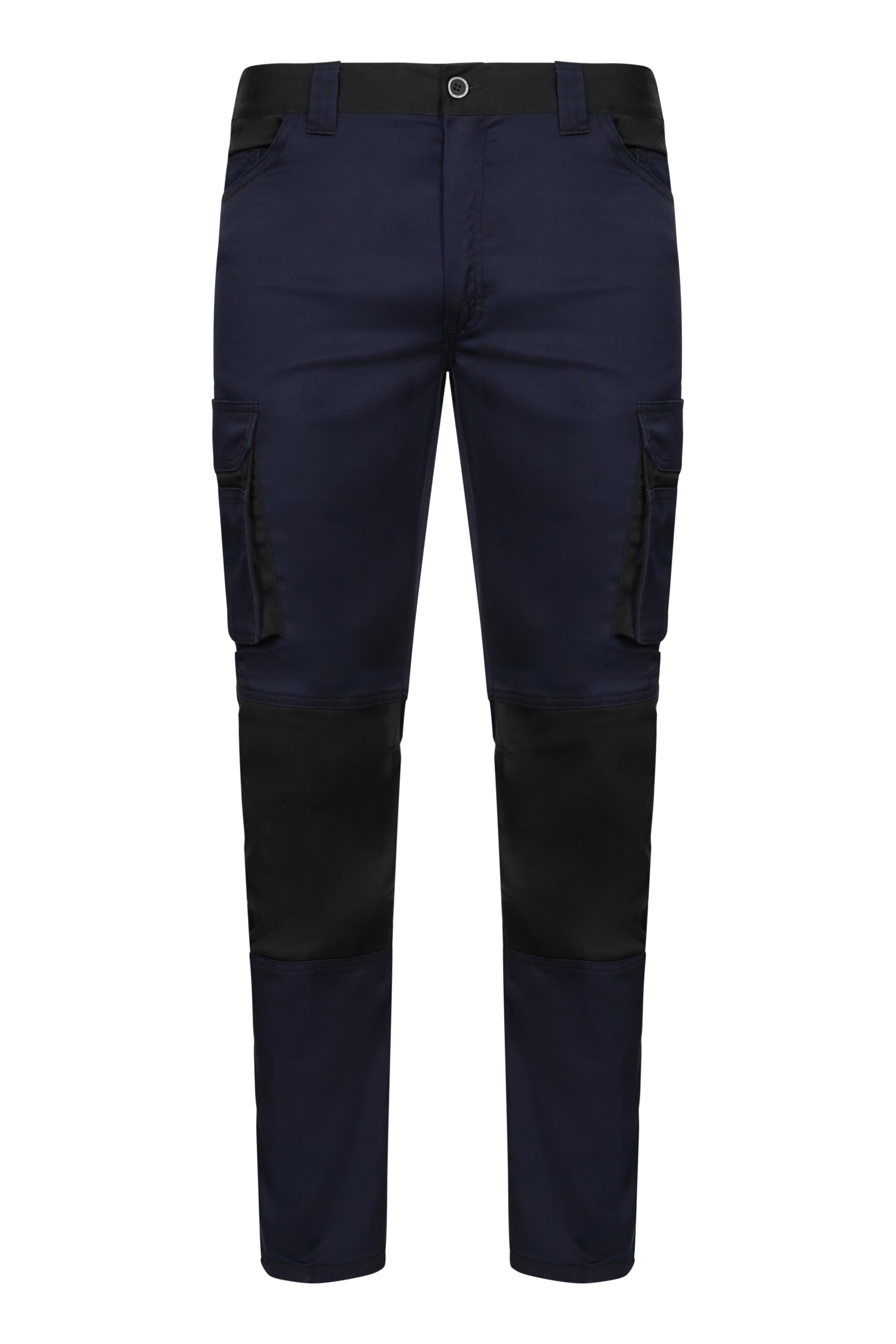 VELILLA Pantalón Stretch Bicolor Pantalones de utilidades de Trabajo Unisex Adulto — view 6