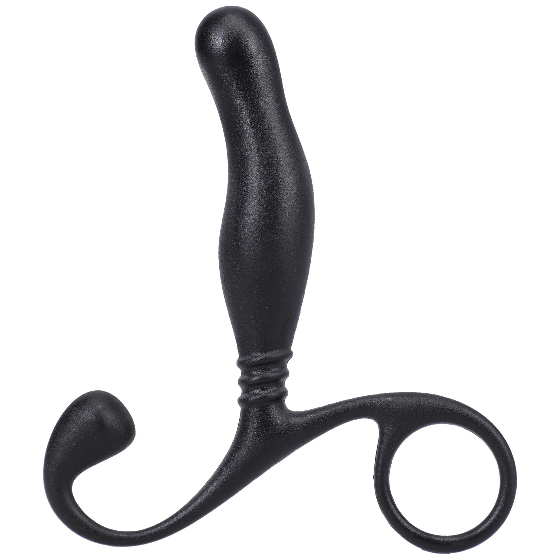 Doc Johnson Prostate Massager in A Bag Black - for Adults Only