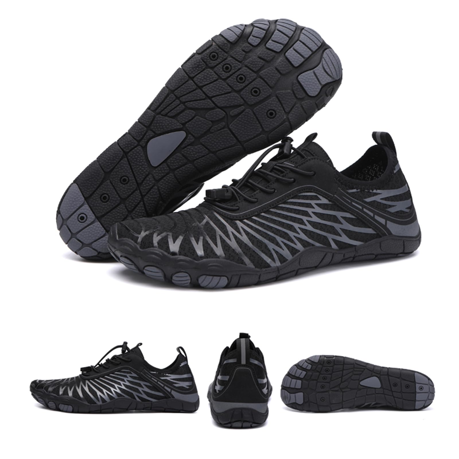 AVDANES Hike Barefoot Shoes Women, Wide Toe Water Shoes Men for Hiking, Walking