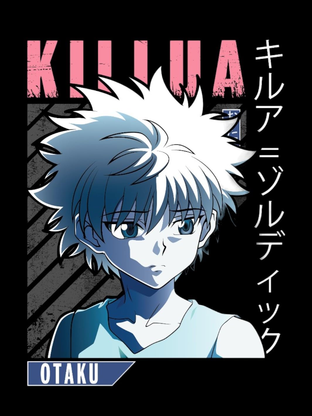 HUNTER×HUNTER　キルア　A3サイズ ポスター Electric Blue Killua Zoldyck Poster Hunter x Hunter Anime Art | A3