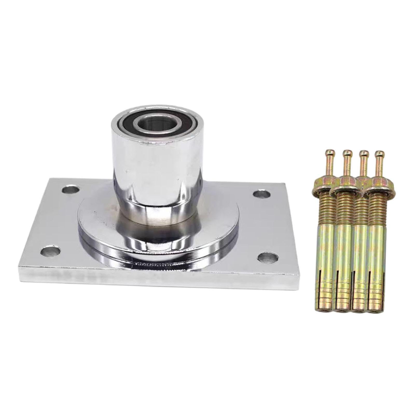 Colaxi Enhanced Pole Dance Fixed Flange Plate, Rectangular Top Plate for Dancing Pole