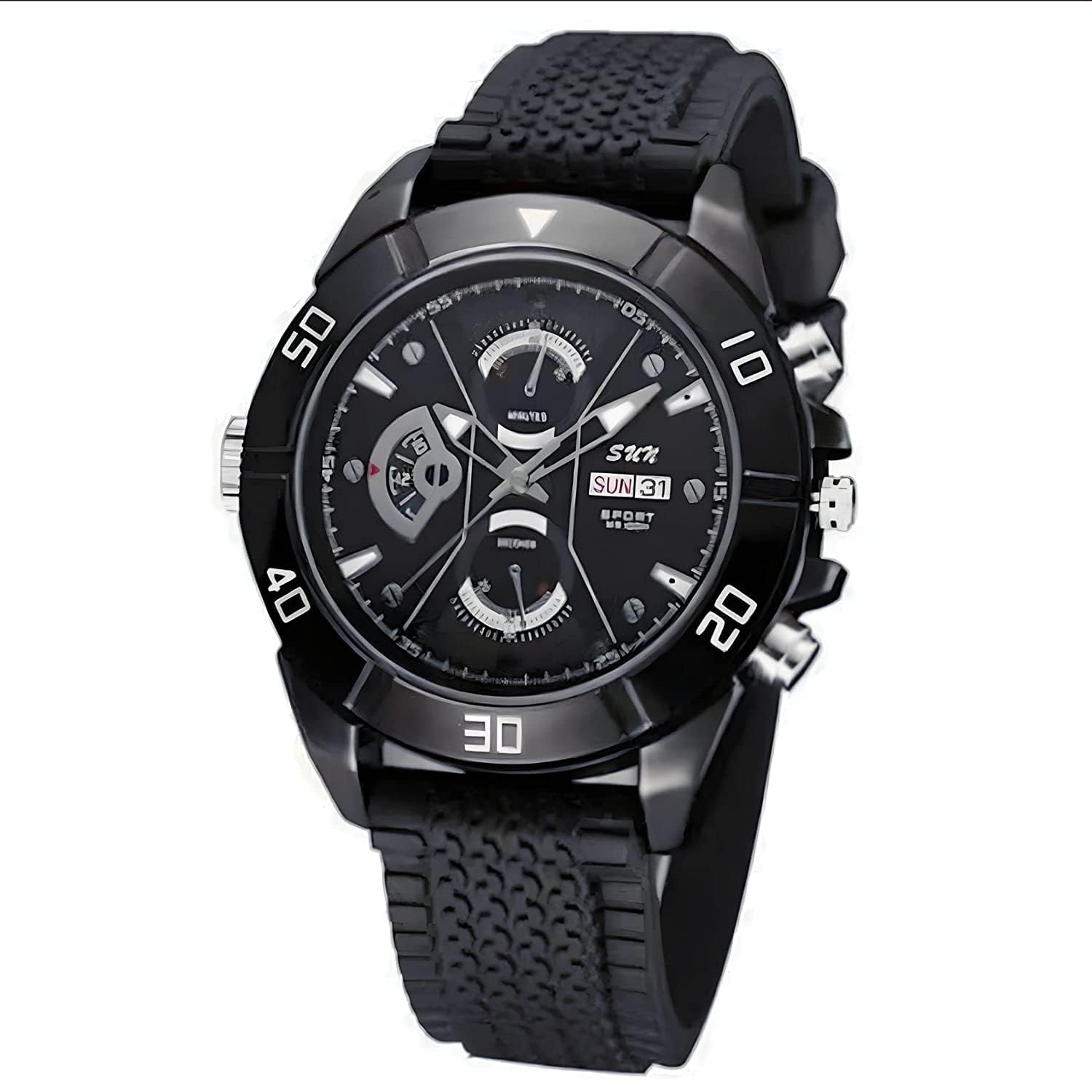 CAMLEIGH Hd Video Recording with Inbuilt 32GB SD Card | 1080p Full HD Wrist Watch Security Camera Surveillance Indoor Outdoor - Black-image-13
