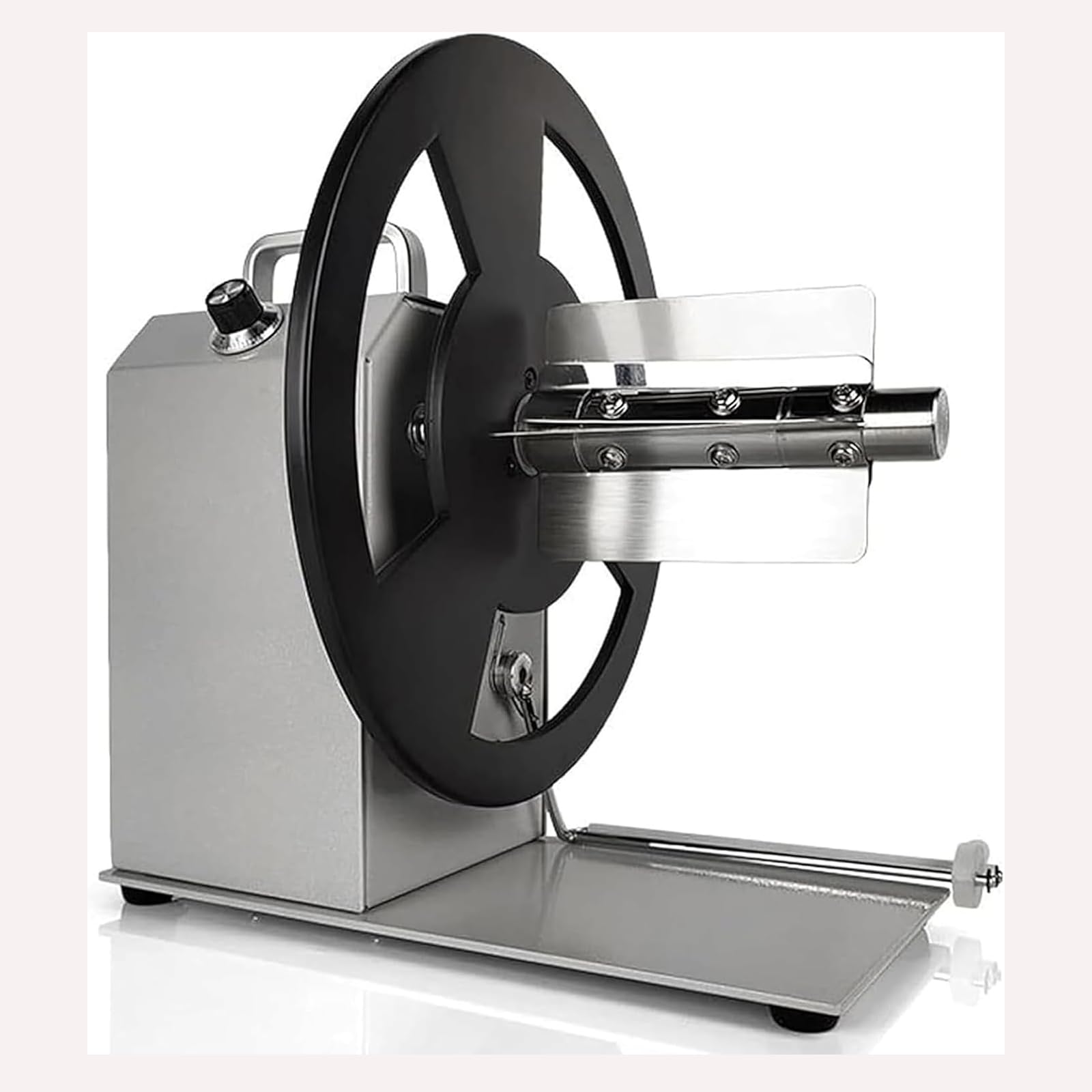 Automatyczny przewijacz etykiet, maszyna do przewijania etykiet, średnica przewijania: 220 mm/1-10/ cali, regulacja prędkości/przewijanie szerokości 120 mm, do logistyki, biur