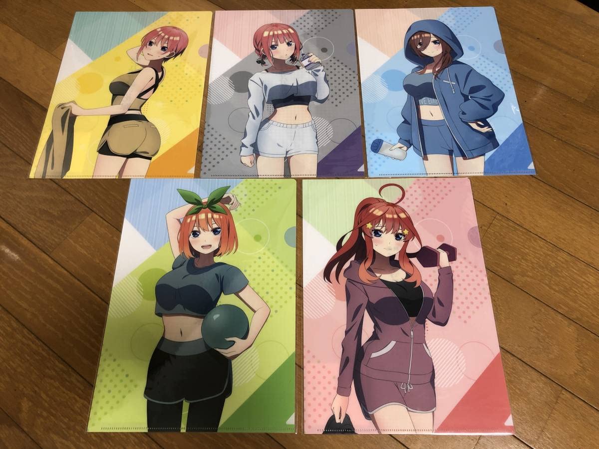 Amazon.co.jp: クリアファイル 五等分の花嫁 モーリーオンライン 