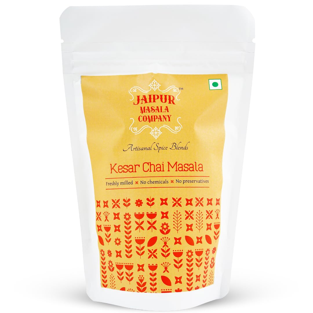 Jaipur Masala Company-Kesar Chai Masala Powder 200 Gm|With Kashmiri Kesar, 100% Natural, 9 Premium Spices, For Kadak Masala Tea (2X100G) (B0D5VDNFV9) Amazon Price History, Amazon Price Tracker