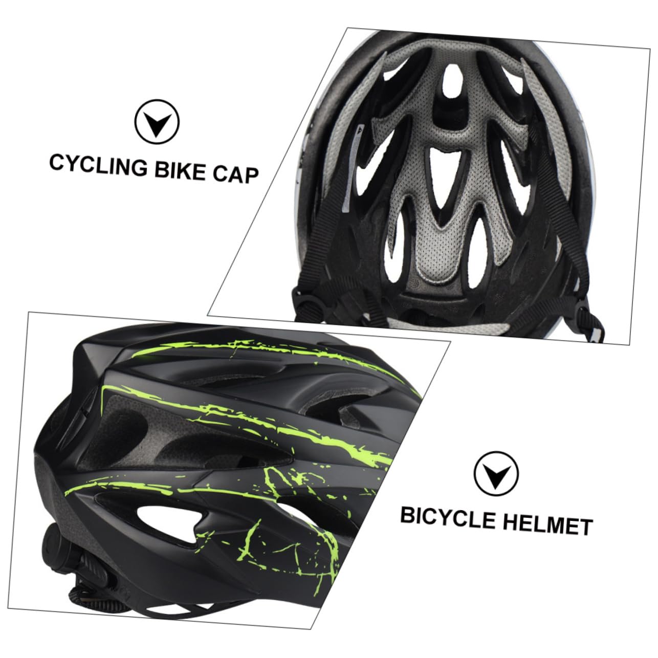 BESPORTBLE casco biciclette bike bicicleta ventilatoe ciclismo ciclomotore scooter caschi da occhiali caschetto antinfortunistico berretto da bici da corsa