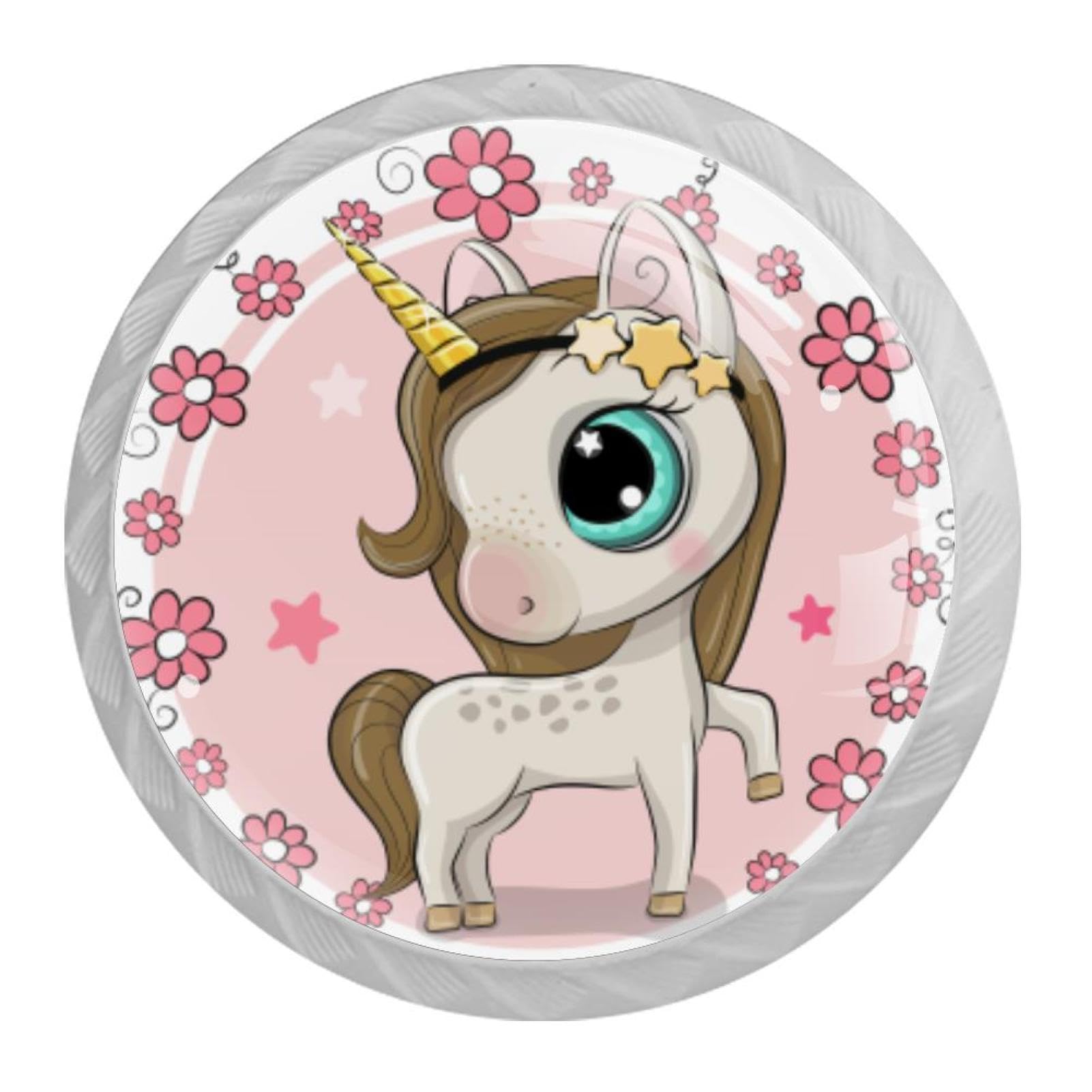 Tqmspg Multi Unicorn Floral Flowers