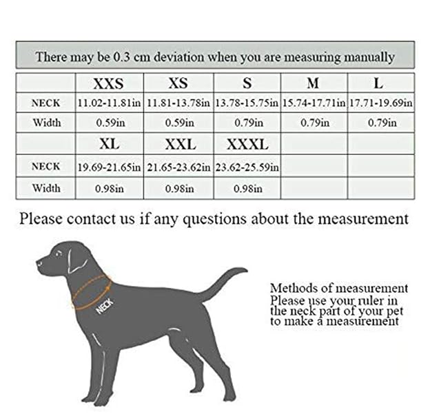 Foto 4 de 8 de WINHYEPET Dog Collar Reflective Sandwich Lining Nylon Webbing Comfortable and Safe Adjustable Buckle…
