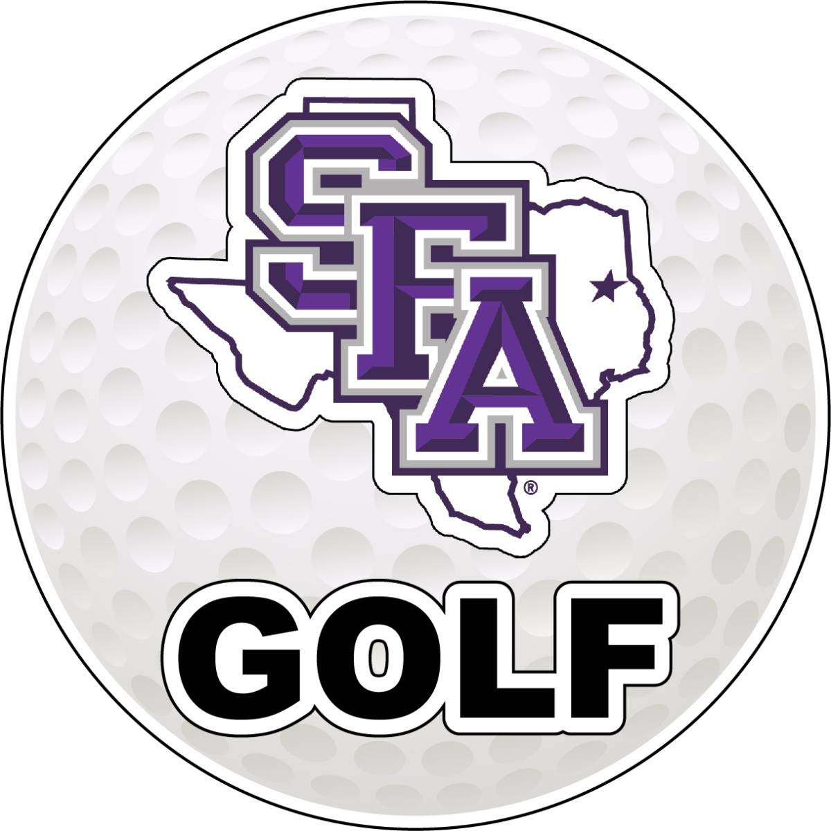 Stephen F. Austin State University 4-Inch Round Golf Ball Magnet Officially Licensed Collegiate Product