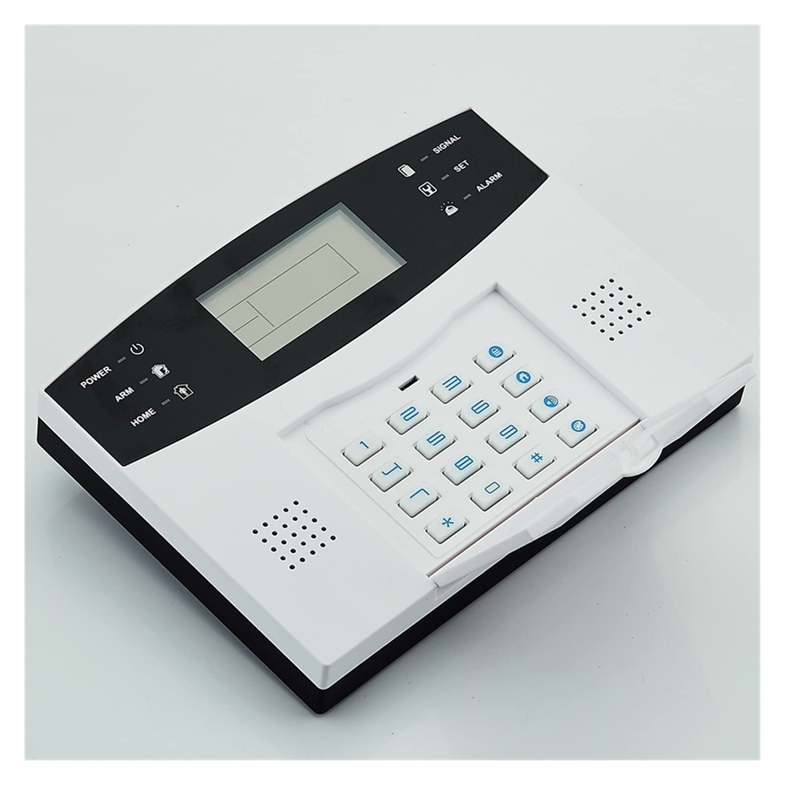 Kit Alarma Casa, G2B GSM Sistema de alarma de seguridad for ladrones de inicio Soporte de lenguaje de voz intercomunicador(G2B Bundle B)