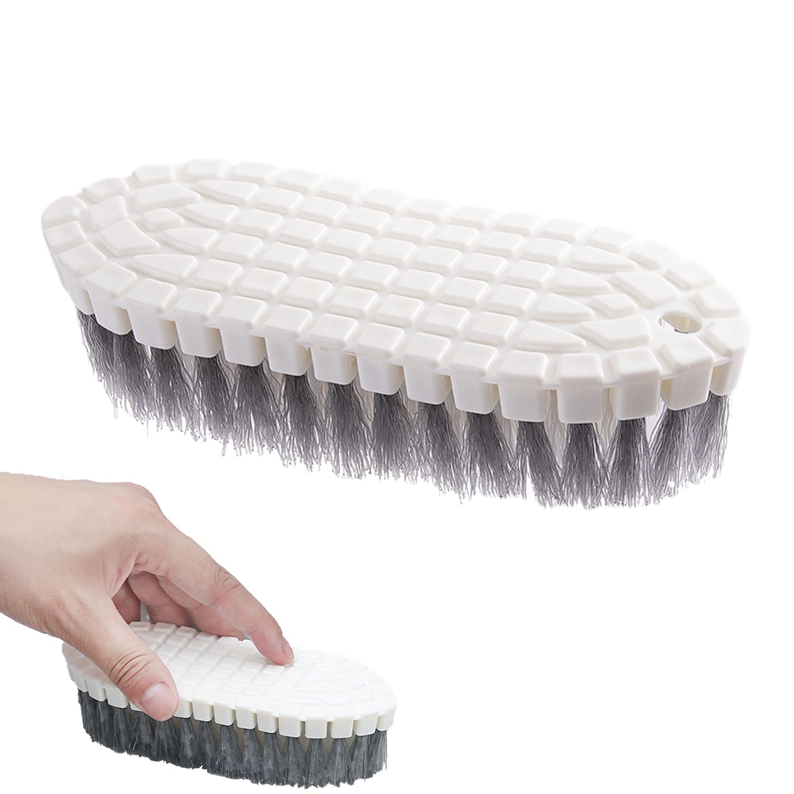 Cepillo de lavandería -15.5 * 5.8 * 4 cm CM Scrubbing Brushes, Soft Bristle Cepillo de Limpieza de Zapatillas de Agarre | Cepillos de Limpieza de hogares de Calidad para el baño Bañ