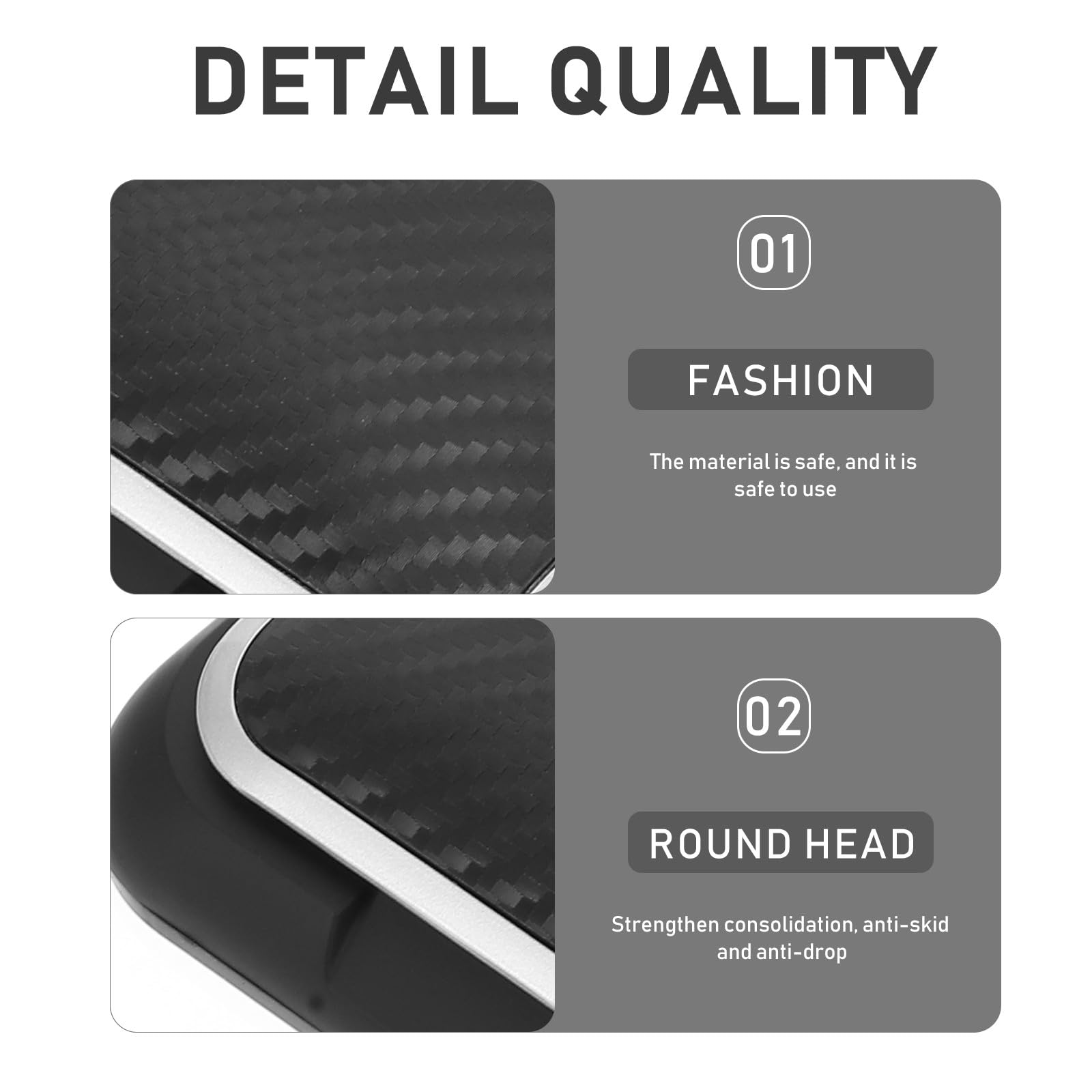 Beaupretty Soporte para Teléfono Móvil para Coche Resistente a Altas Temperaturas Base de Silicona Antideslizante Adecuado para Conducción Segura