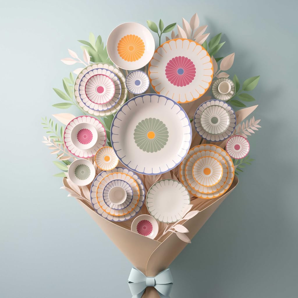 VILLEROY & BOCH 花のプレート5枚 Amazon.com | Villeroy & Boch French Garden Fleurence Dinner Plate