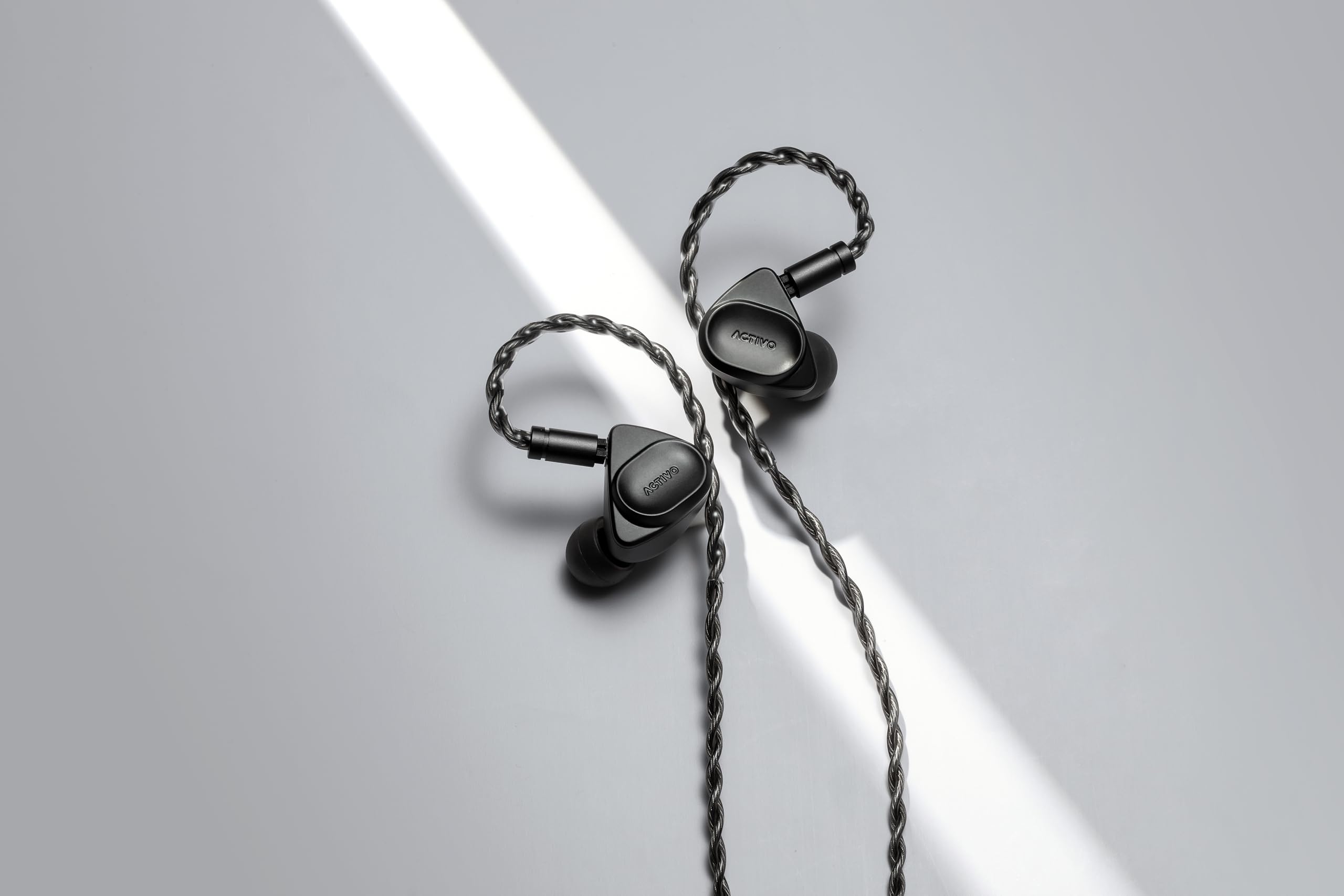 Activo Volcano Triple Dynamic Driver In-Ear Earphones (Black