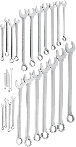Miniatura 2 de Juego de llaves ASD combinadas de satén de 26 piezas 12 PT