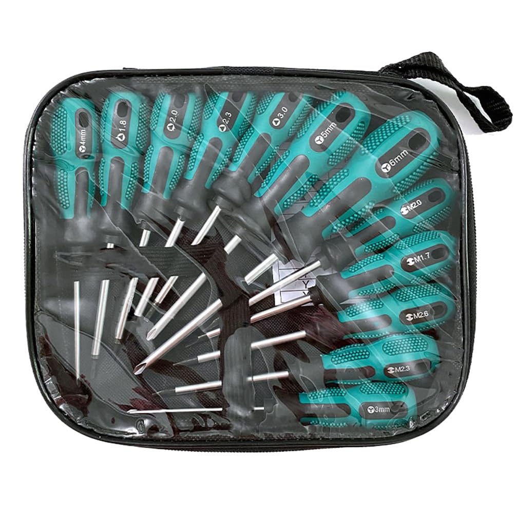 Littimoon Screwdriver Professional Quality Hand Tool U-Shaped Triangle Y-Shaped Repair Screwdriver Set