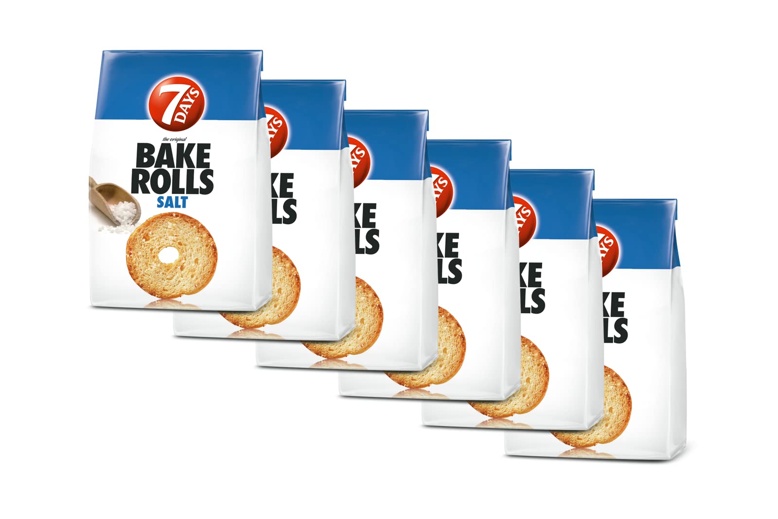7 Days Bake Roll with Salt Flavour 80g [Pack of 6]