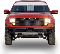 Vista 1 de Calcomanía para parabrisas compatible con Ford F150 Series Raptor 2009-presente (blanco perforado)