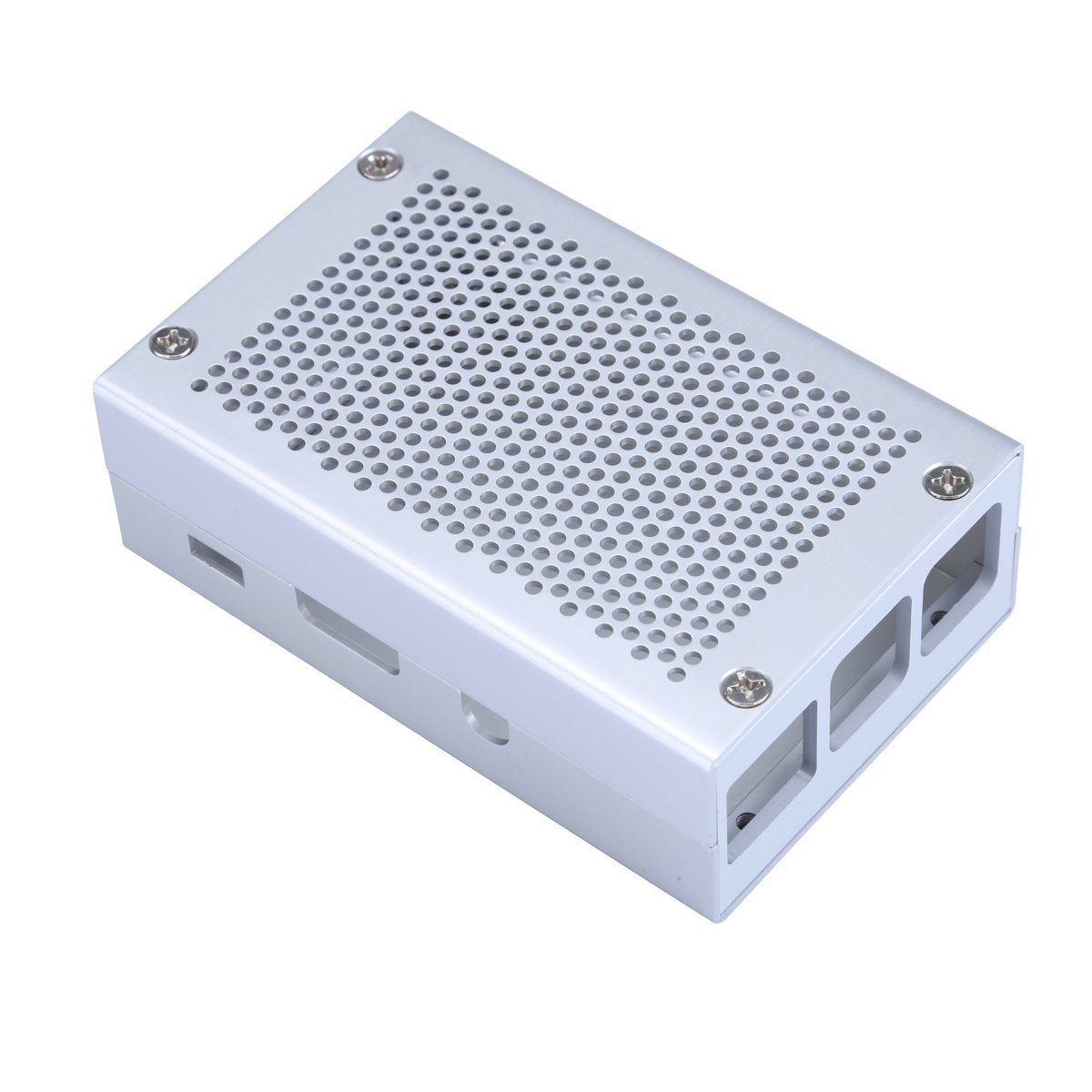REES52 Raspberry Pi 3 Model B+ Case Aluminum Case Silver Case Compatible with Raspberry Pi 3 Model B Also-image-14