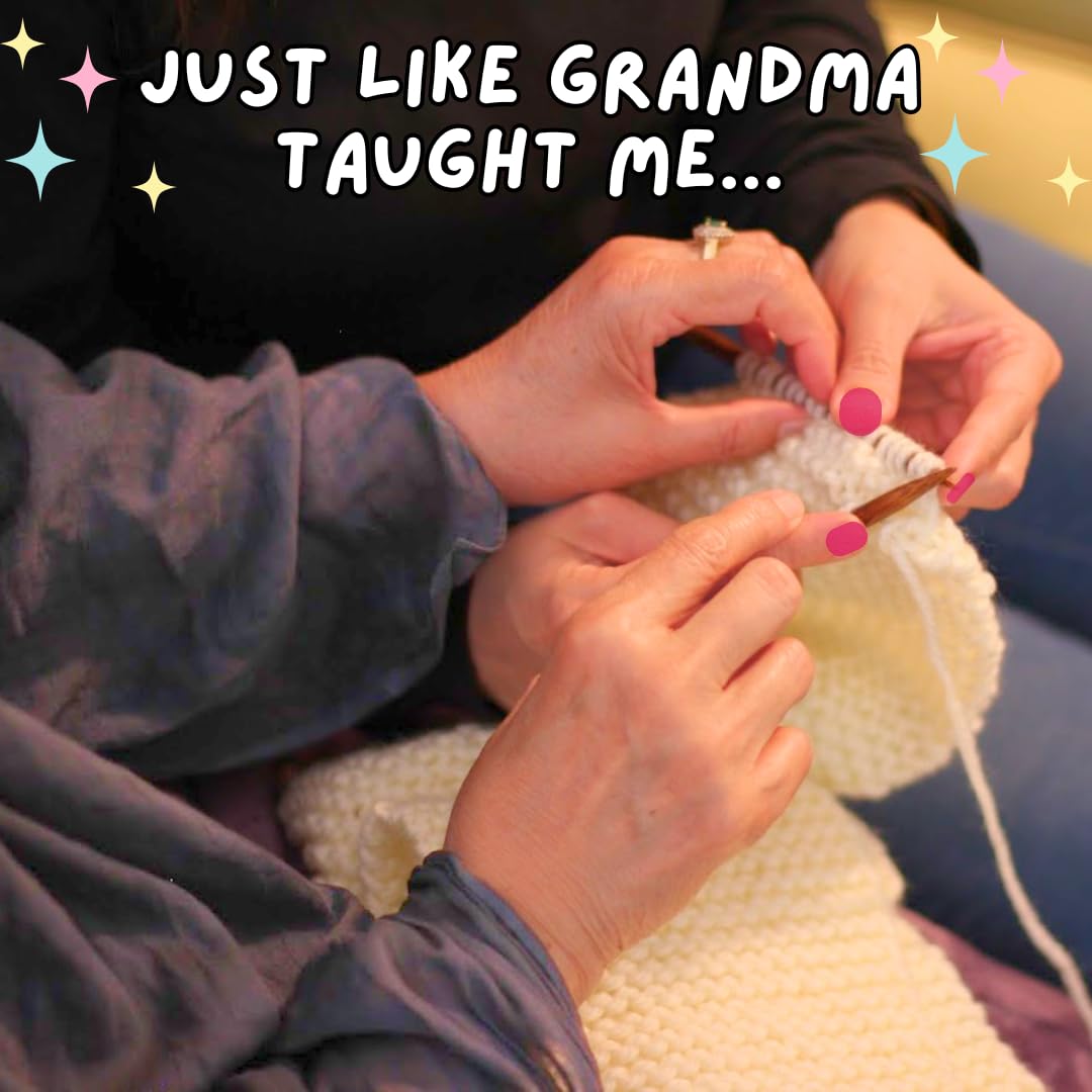 IR＊Grandmother hand-made knit set Amazon.com: MaconGoods Grandma's Knitting Kit - Complete Knitting
