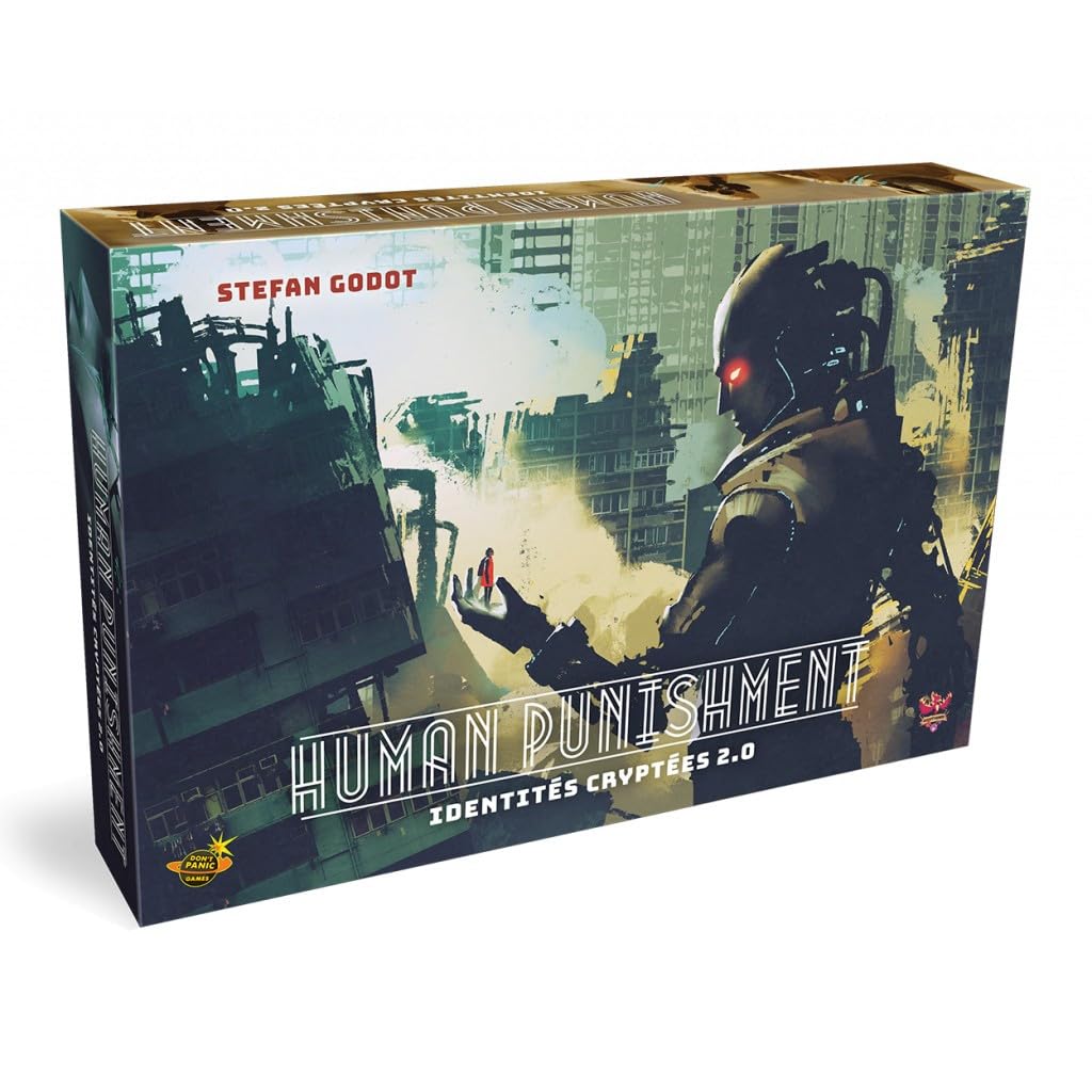 Human Punishment - Identità Crittografate 2.0, Gioco Da Tavolo Di Deduzione E Bluff Per 4-16 Giocatori