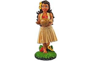 KC Hawaii Hinu IPU Hula Girl Dashboard Doll Adds a Touch of...