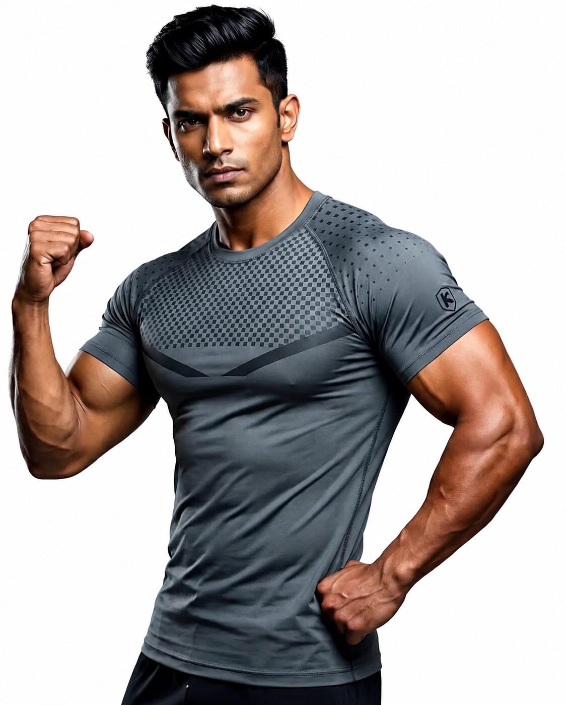 RAUBER Men's Dry Fit Sports T-Shirt | Quick Dry Athletic Gym Tee | Breathable Round Neck Running & Training Workout T-Shirt | Lightweight Activewear for Gym, Fitness, Jogging & Yoga-image-39