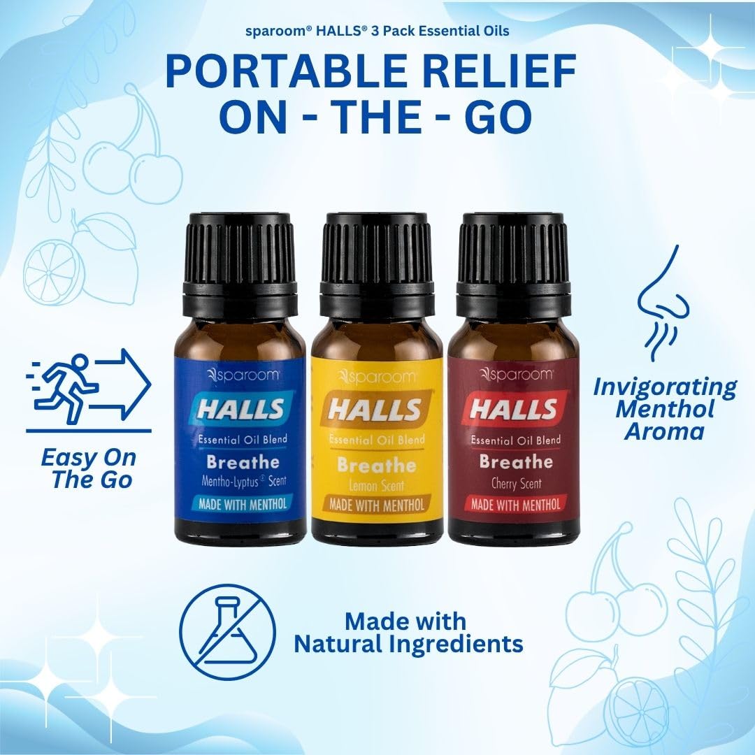 【新着商品】HALLS エッセンシャルオイル 3本セット Amazon.co.jp: HALLS エッセンシャルオイル 3本セット : ドラッグストア