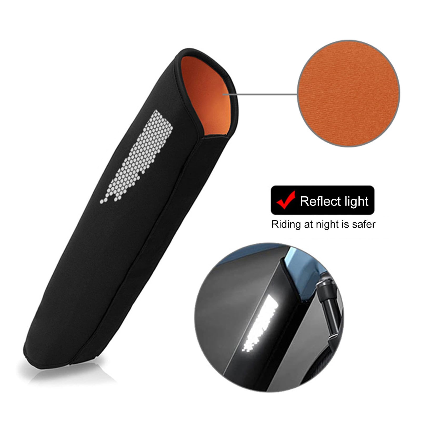 mioosho Winter Electric Bike Battery Covers Durability Bike Battery Protective Covers for Winter Cycling
