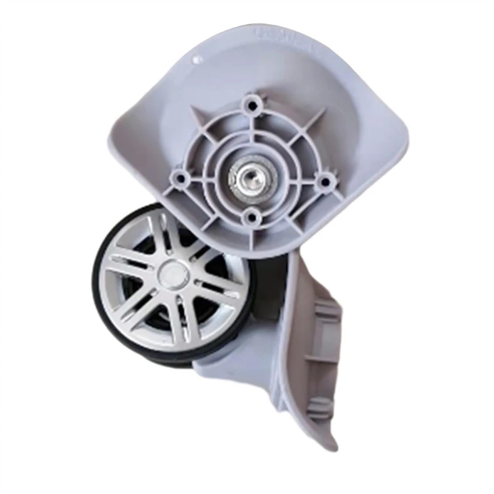 Tuoydja Light Grey Suitcase Wheels Replacement,Suitcase Wheels 1 Pair A19 Diy Trolley Suitcase Luggage Replacement Casters Swivel Repair Accessories Mute Roller Brake Wheels For Travel Bag(Light Grey)