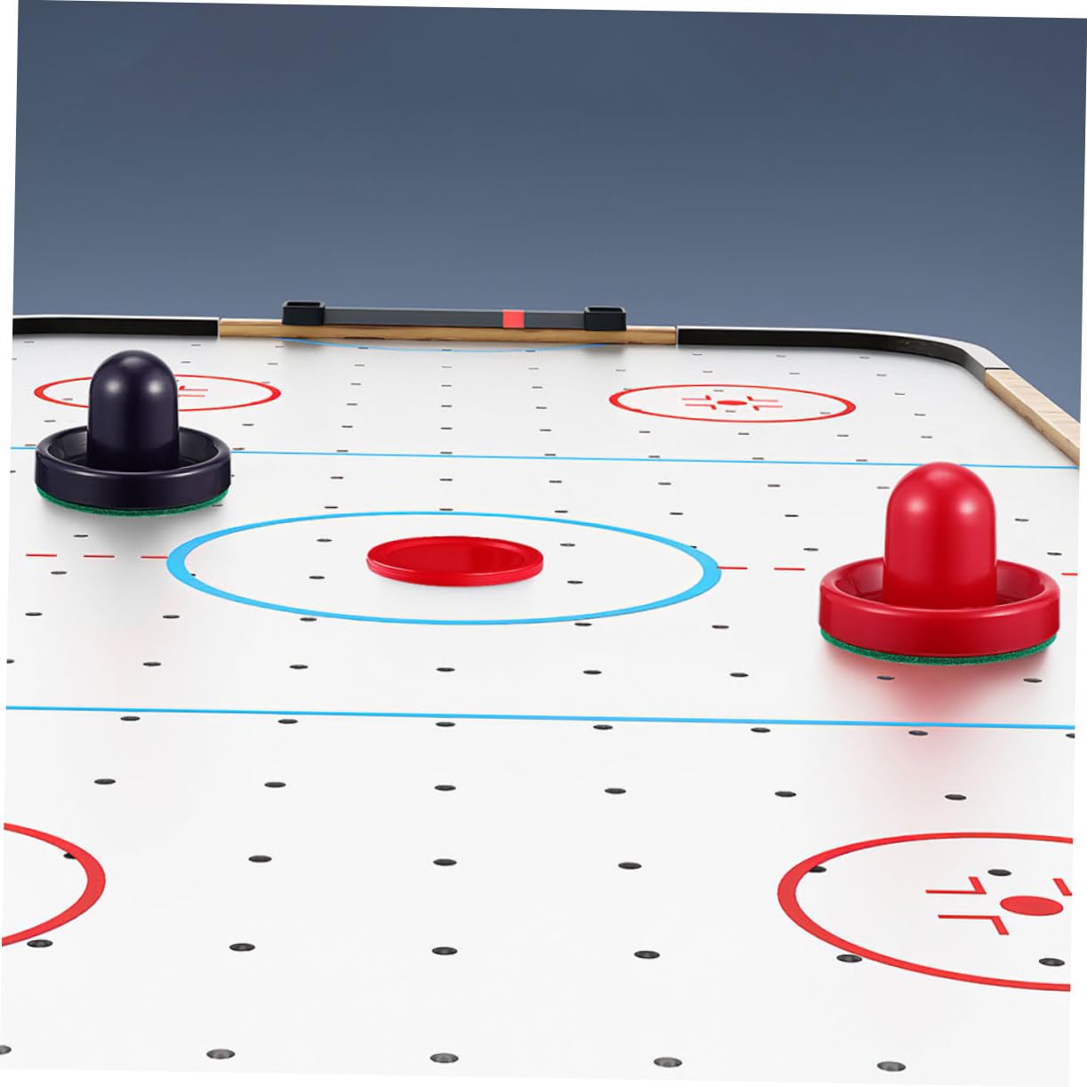 VANZACK 2sets Dischi Per Air Hockey Accessori Per Gioco Da Tavolo Plastica Feltro Palle Rosse Da Perfetti Per Sostituire Dischi Usurati e Perdita Di Palle
