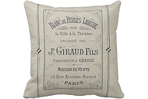 Vintage French Country Throw Pillow Cover