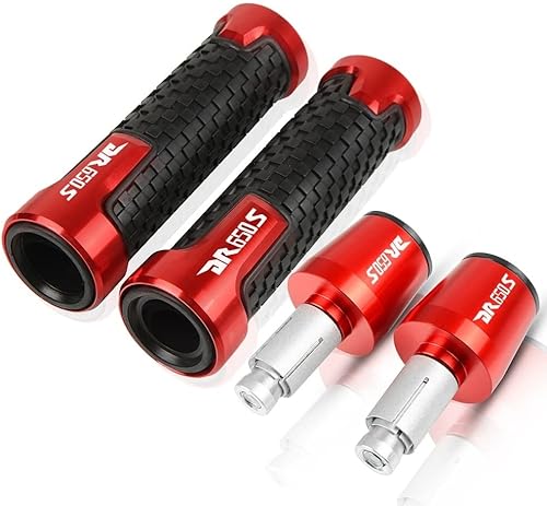 Miniatura 9 de Para Suzuki DR650S DR 650S DR 650 S SE 1994-2021 Agarres de mano para manillar de motocicleta antideslizante Manillar Bar Tapa Extremos Enchufe CNC