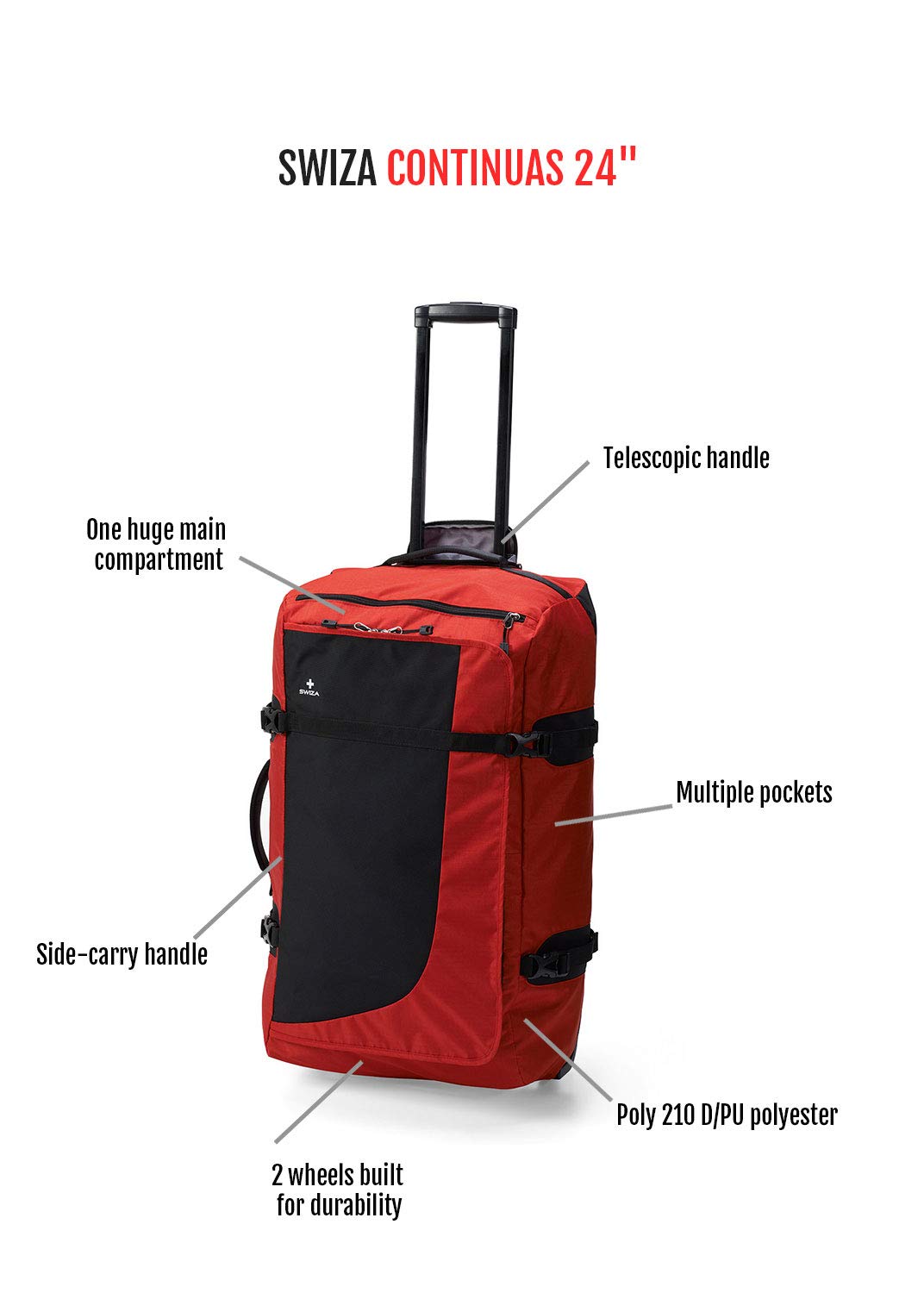 Swiza Continuas L Red One Size Desertcart Seychelles - Main Image