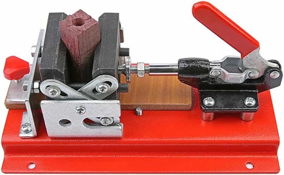 Economy Pen Blank Central Drilling Vise Self-centering Pliers Bench Drill Fast Flat Vice