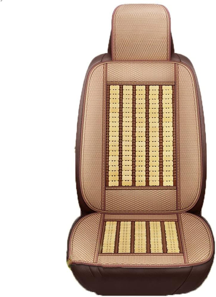 HYQHYX car seat Cushions for Driving Car Bamboo mat, Summer Cool pad Non-Slip Comfortable Decompression Heat Dissipation, Non-Slip car seat Protection pad(Color:1,Size:)