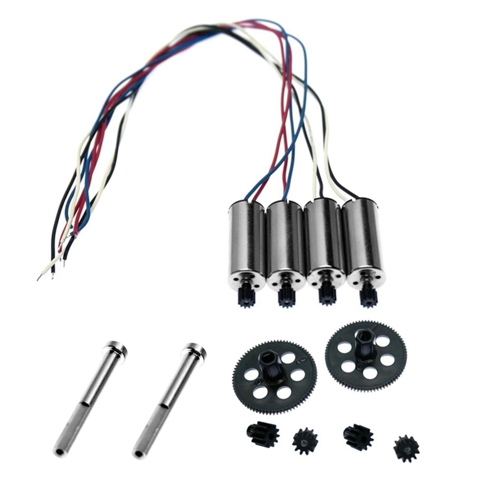 HONGYI Spare Parts Propeller Screws Blades Guard Motor Geas for VISUO XS816 XS809W XS809HW XS809 XS809S RC Quadcopter Drone Accessories Drone Spare Parts (Color : Motorsss)