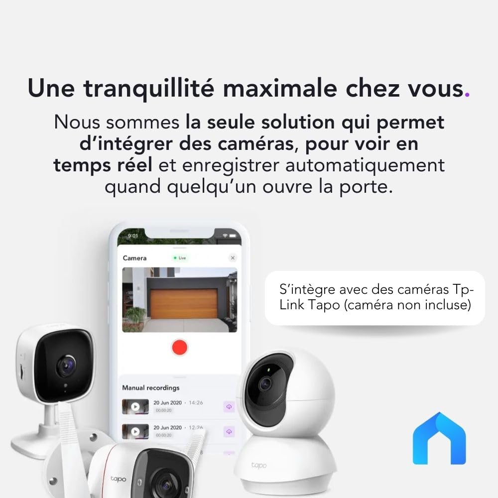 Kit de démarrage | Télécommande de Garage WiFi – Bien Plus Que d'ouvrir Une Porte de Garage avec Votre Mobile et Votre Voix – Contrôle Max 2 Portes par Starter Kit