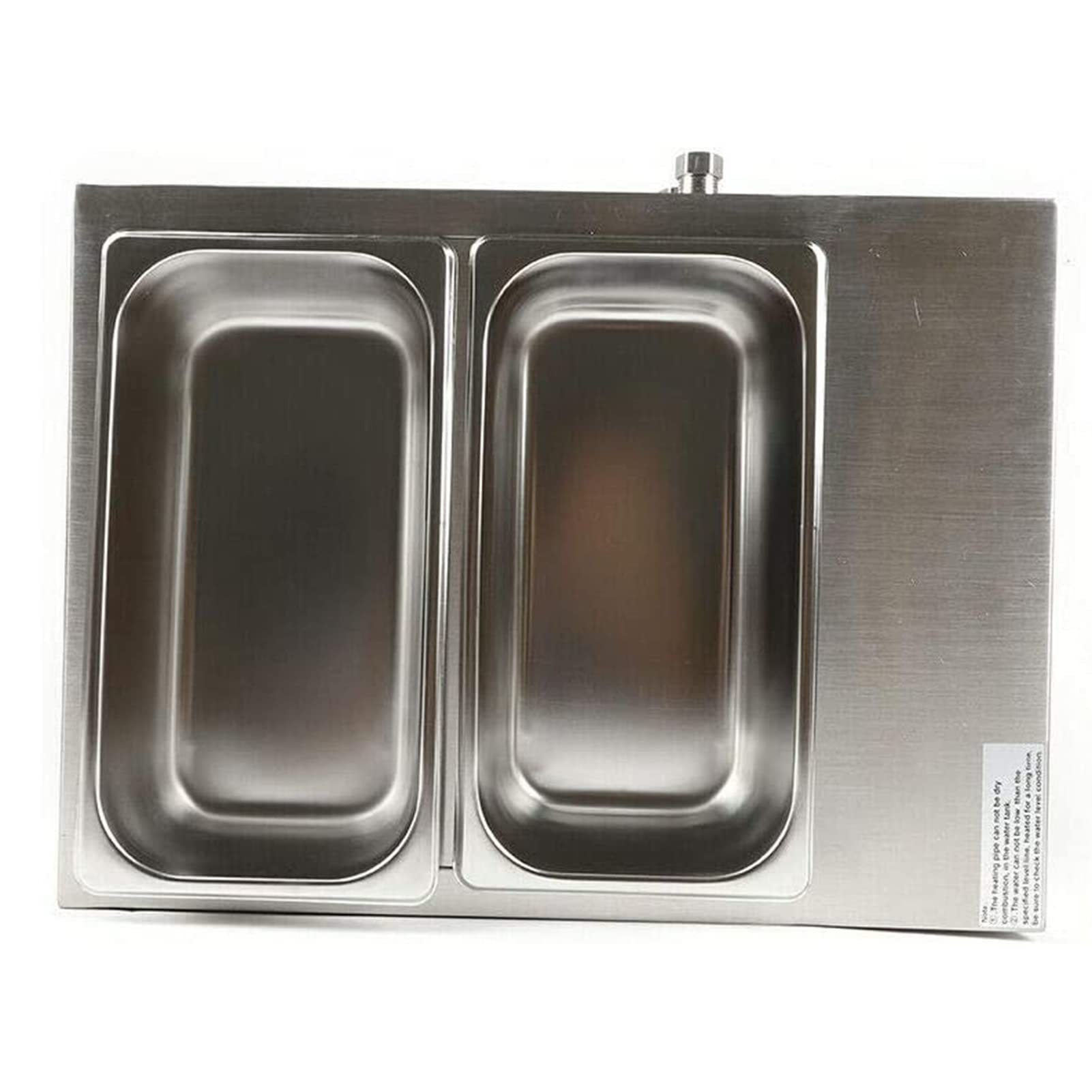 Scalda-Cioccolato Elettrico, Caldaia, temperatrice, 2 pentole di Fusione - 1500 W, Macchina per sciogliere Il Cioccolato da 10 kg, per Uso Commerciale e Fai da Te