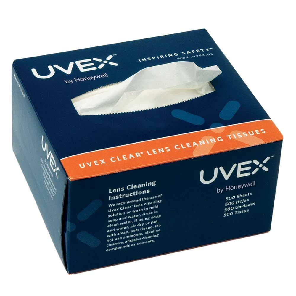 Buy Uvex S462, Clear Lens Cleaning Tissues, 500pcs/Box Online at desertcartKSA
